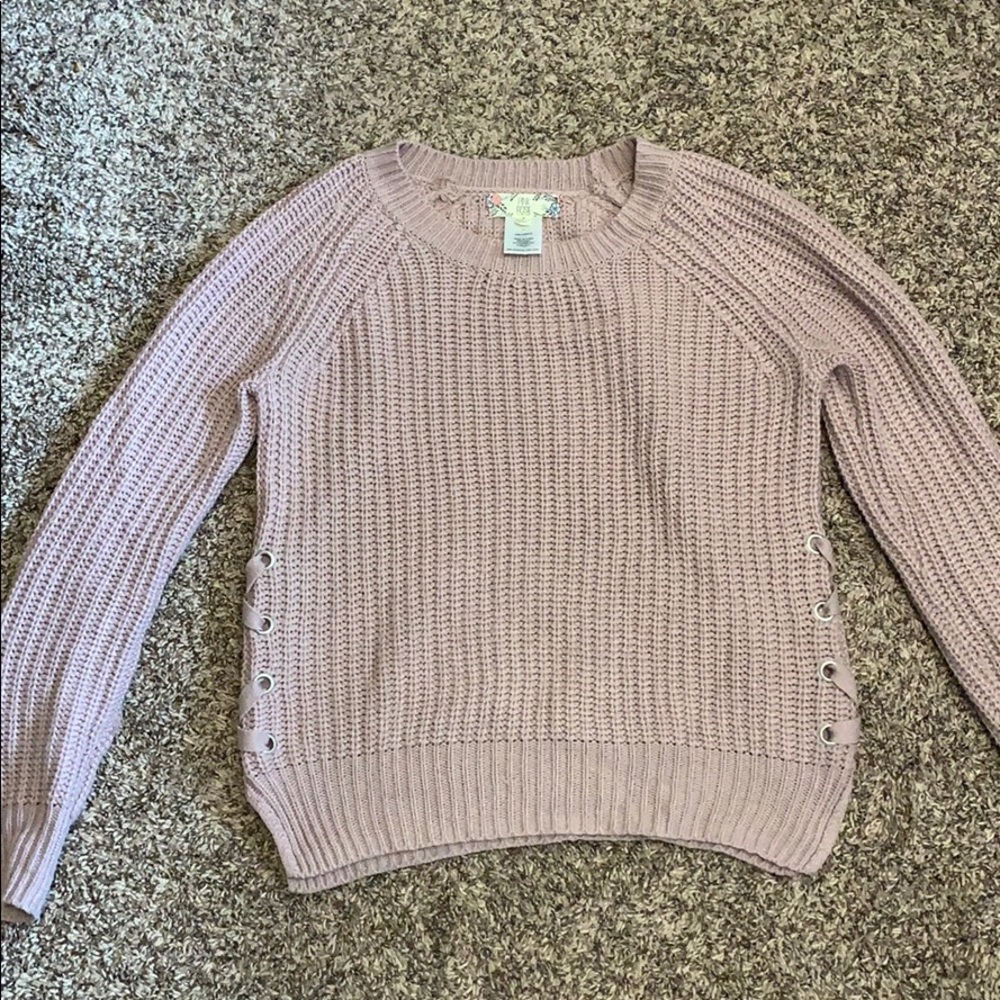 Pink Sweater